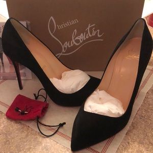 Christian Louboutin Suede heels